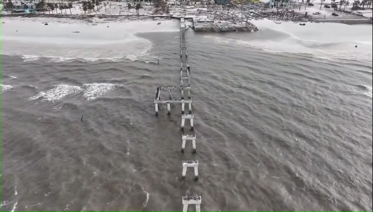 Hurricane Ian: Fort Myers Beach Pier is GONE