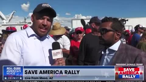 KASH PATEL - SAVE AMERICA RALLY @ AZ - 10-9-2022