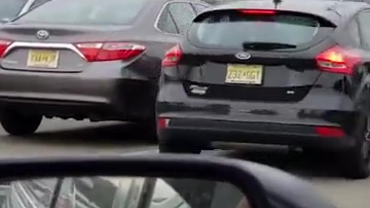 Woman crashes her car multiple times while attempting to enter and leave parking space