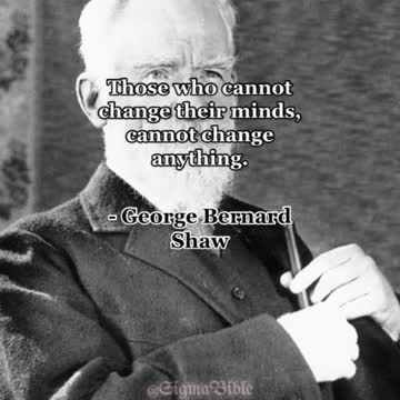 Those Cannot Change Their Minds Can't Change Anything