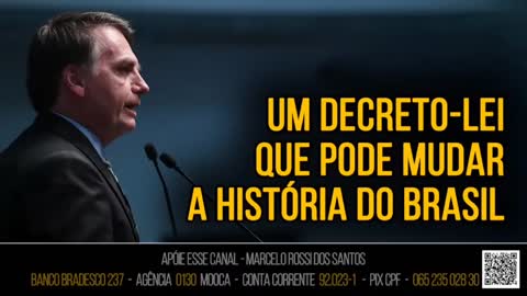 Um Decreto que vai salvar o Brasil ! já tá em curso 🙌🇧🇷🙌