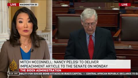 Schumer Nancy Pelosi to deliver impeachment article to the senate on Monday