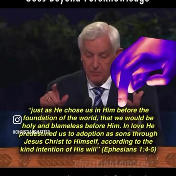Dr. David Jeremiah | Predestination Goes Beyond Foreknowledge. #christianity
