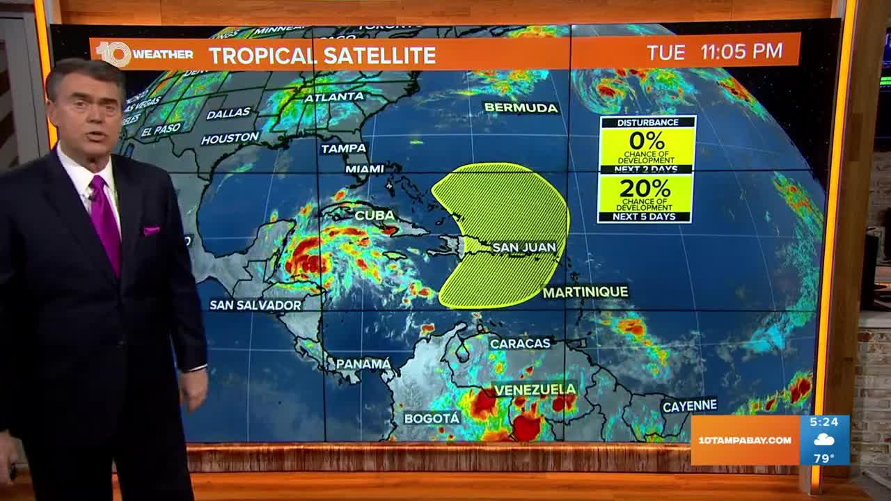 Tracking the Tropics: Tropical Storm Lisa to become hurricane Wednesday