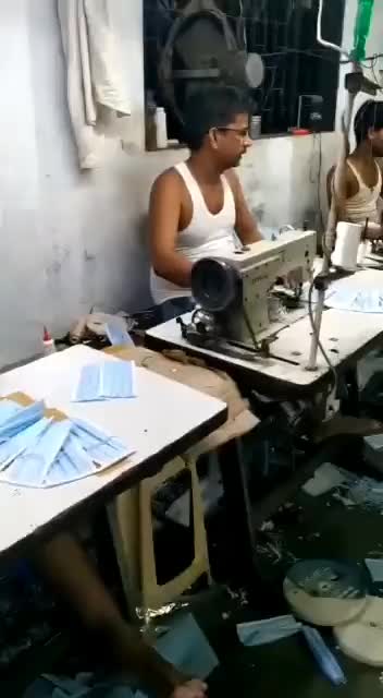 , "for your health" this is where your mask comes from