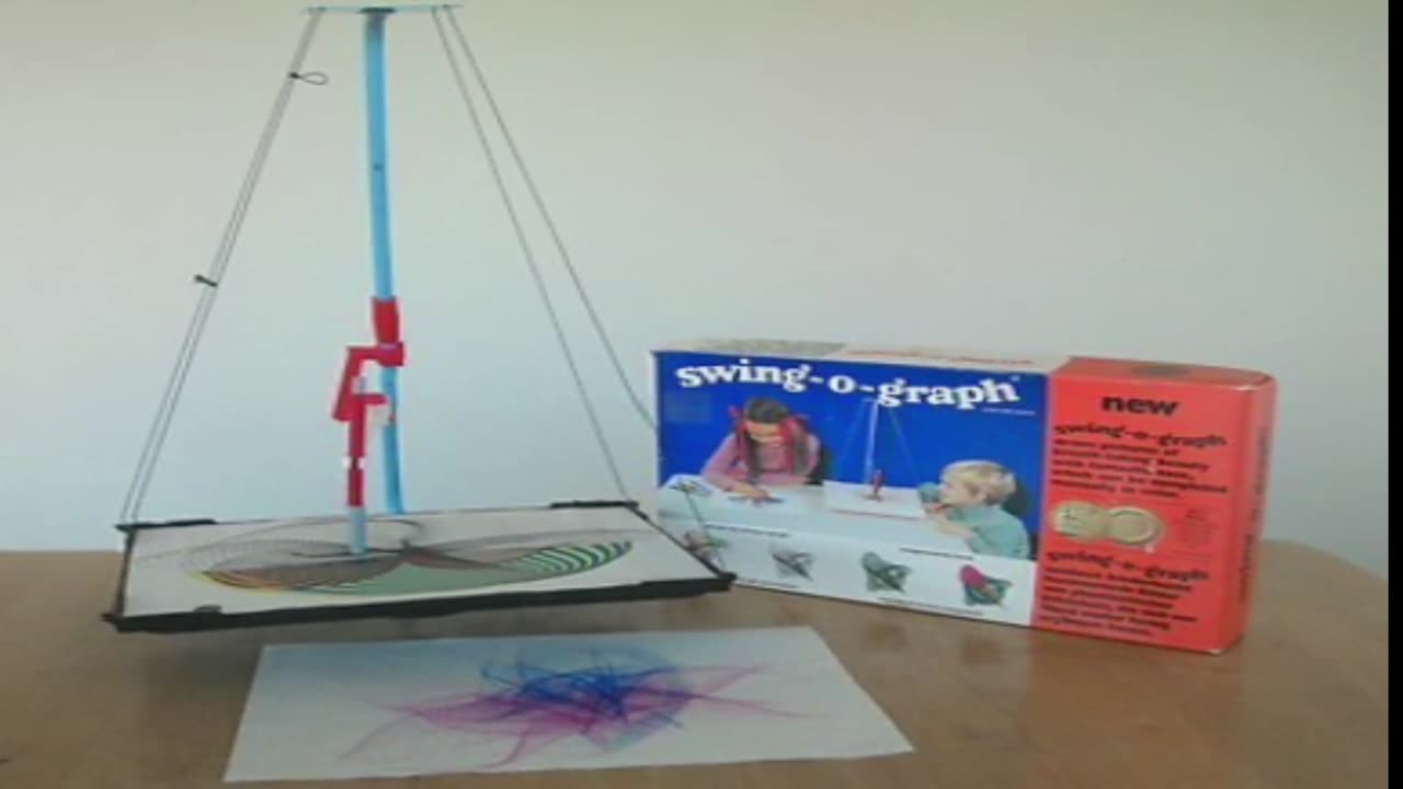 SWING O GRAPH VINTAGE DRAWING TOY
