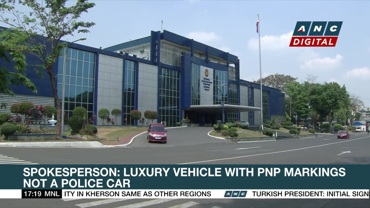 Do Not Use Police Logos on a Luxury, Privately Owned Vehicle