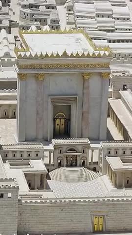 Train to Israel Third Temple being built