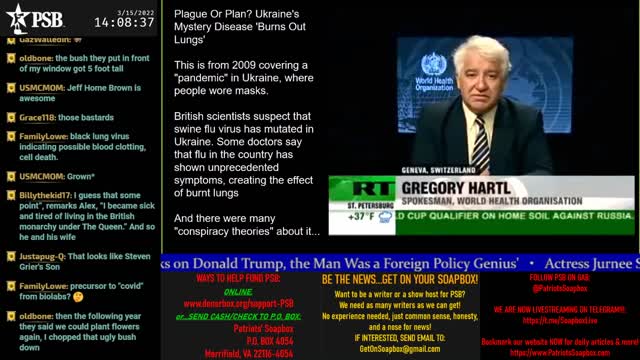 2022-03-15 13:00 EDT - "You Don't Say? Gang": with Nurse Nett, No Regerts, Maj WTF & more