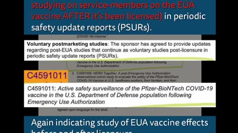 DOD vaccine database