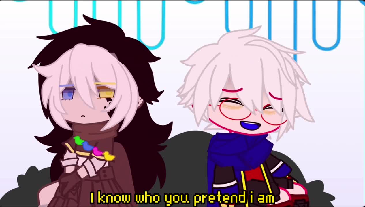 I know who you pretend i am Angst Gacha Error angst Error and Ink Au