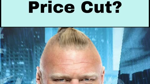 Brock Lesnar Merch Price Slashed