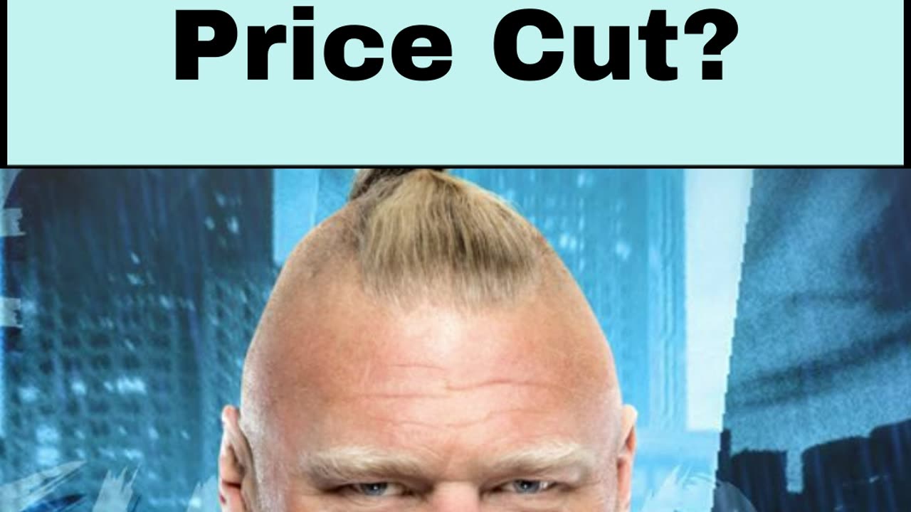 Brock Lesnar Merch Price Slashed