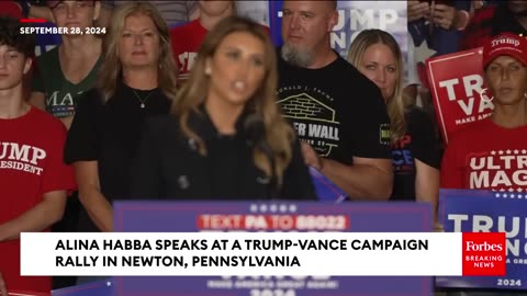 Alina Habba Goes Nuclear On Tim Walz At Pennsylvania Rally Before VP Debate