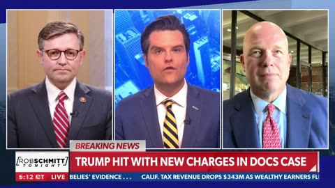 Matt Whitaker on Rob Schmitt Tonight 07.27.2023