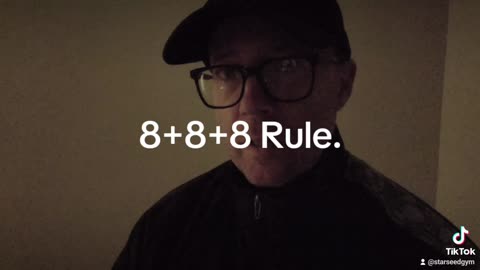 8+8+8 Rule.