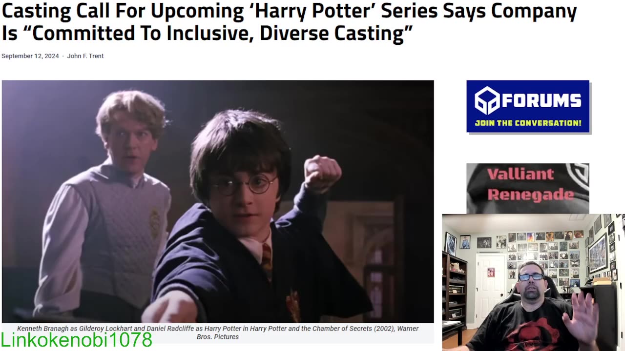 Harry Potter TV series casting call includes DEI