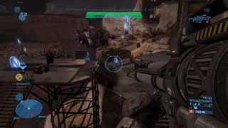 Halo Reach (MCC) Rocketfight on Holdout