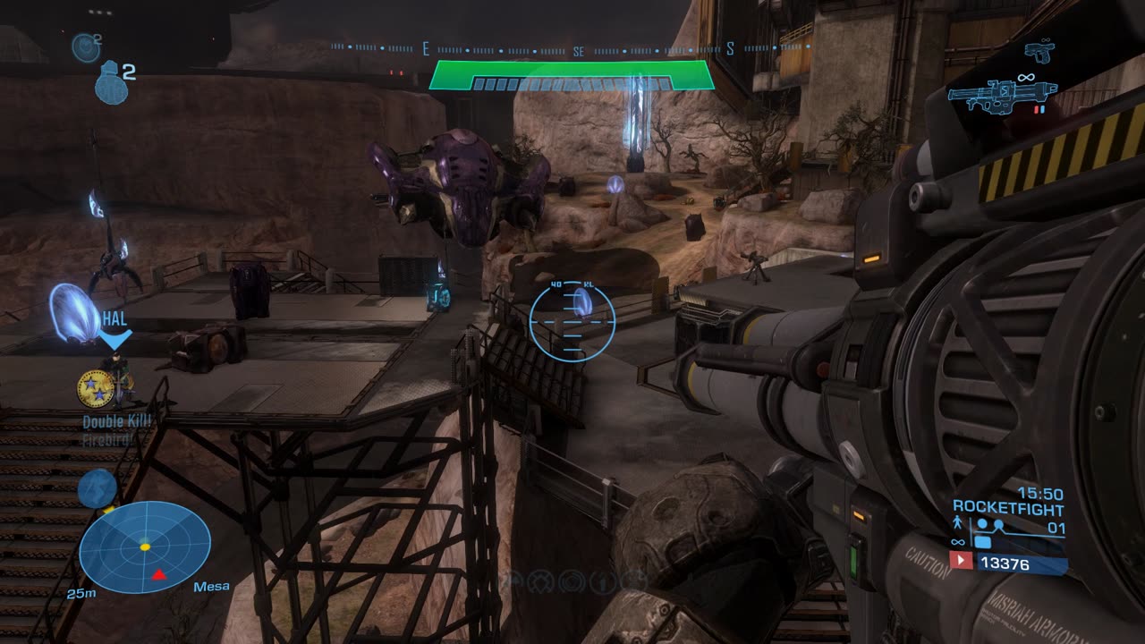 Halo Reach (MCC) Rocketfight on Holdout