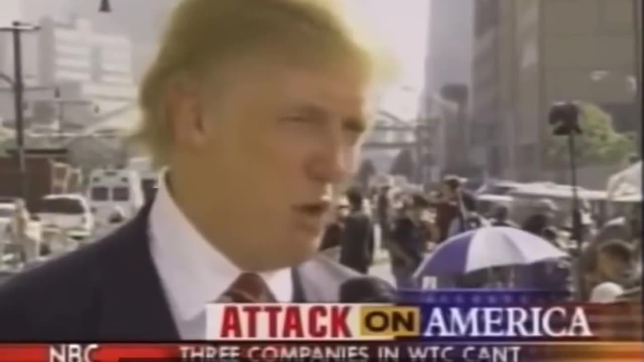 Donald Trump deployed construction crews to the World Trade Center