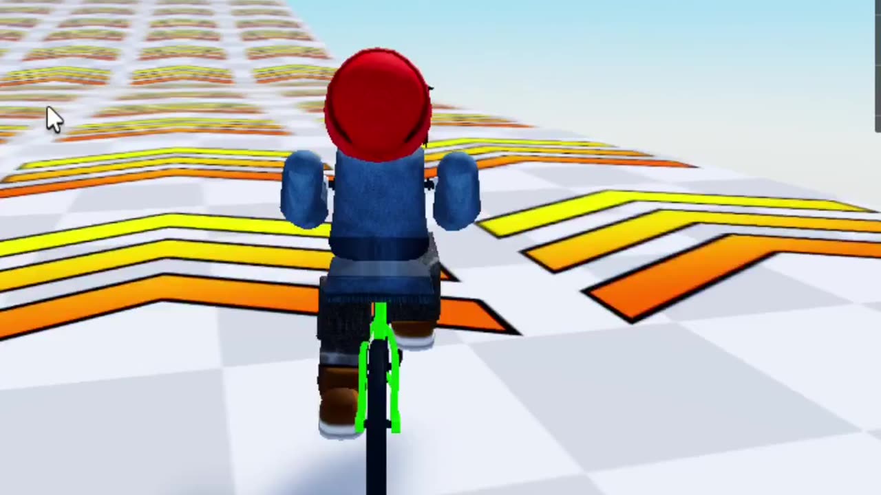 Probando bike of hell en #roblox