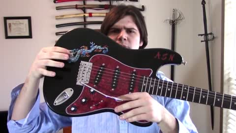 Personalized Squire Stratocaster