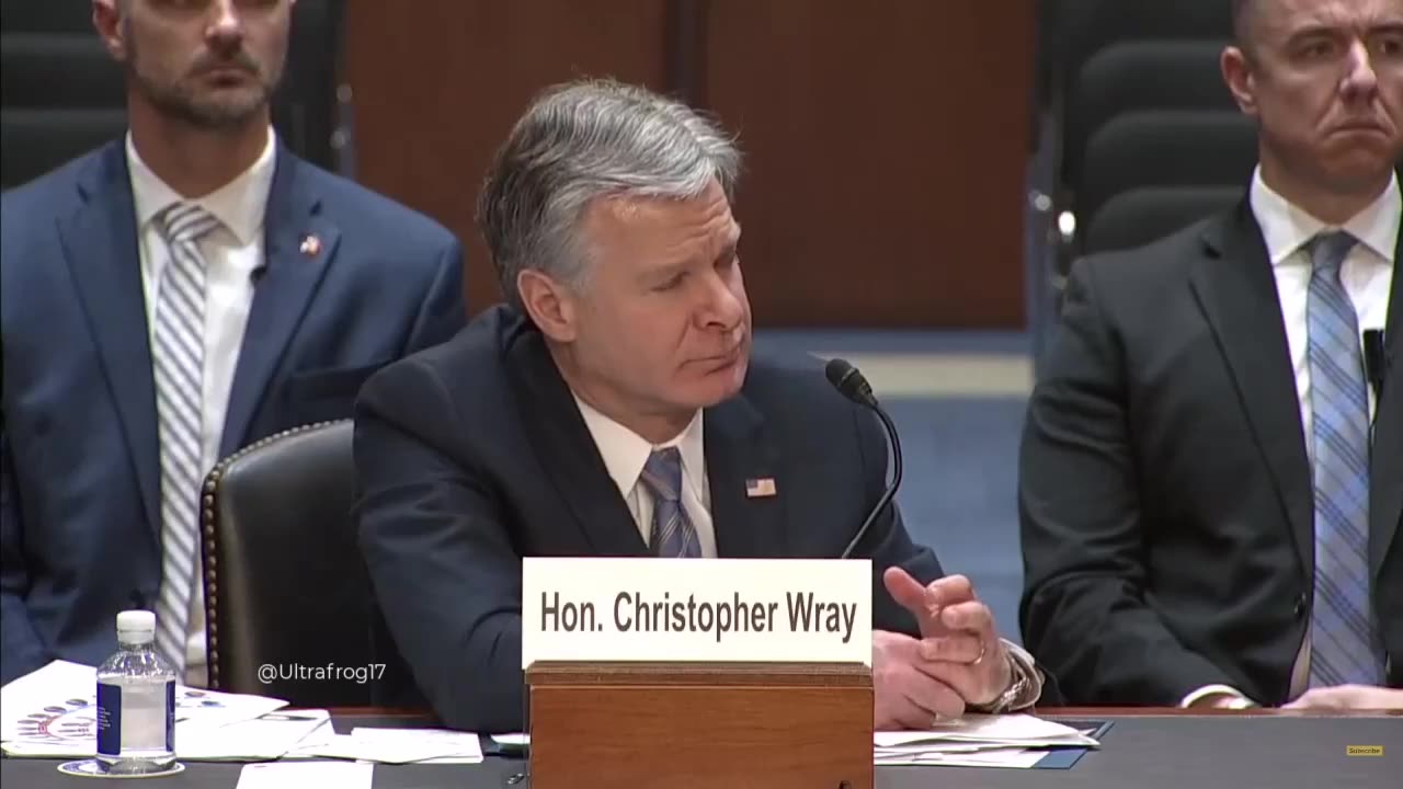 Christopher Wray questioned on the FBI's failure to provide Jeffrey Epstein's client list