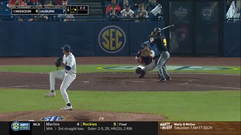 Auburn 10, Missouri 4