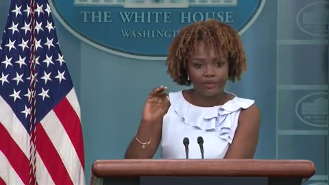 Liberal WH press corps SAVAGES Karine Jean-Pierre on Biden crime family