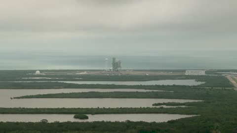 Liftoff in UHD of SpaceX Falcon 9 on CRS-10 Mission