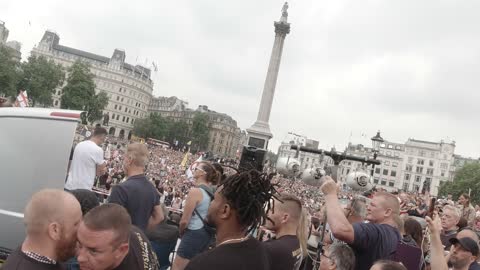 Trafalgal London Protest 24 July 2021 Ep1