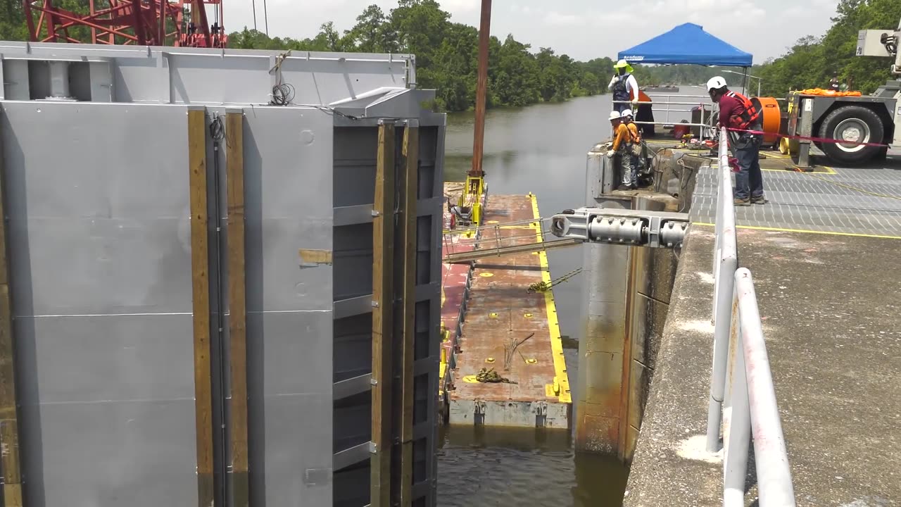 NASA Stennis Completes Key Waterway Lock Project