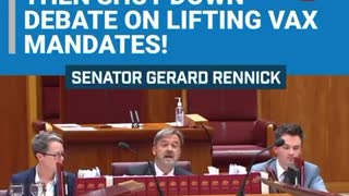 Senator Renneck moves to remove vax mandates.