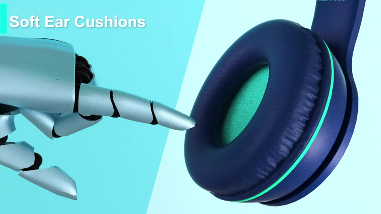 ELECDER i45 On-Ear Headphones with Microphone -