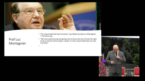 Luc Montagnier the unvax will save humanity