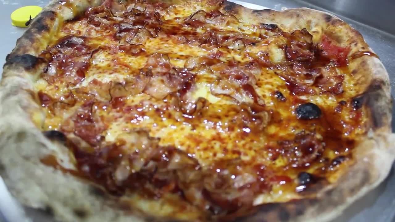 aula - 74 Pizza - Bacon e Melaço