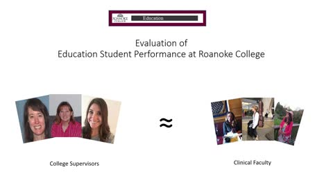 Evaluation of RC Education Student Teaching Performance