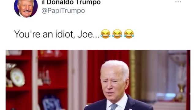 BIDEN AND PUTIN VERY FUNNY