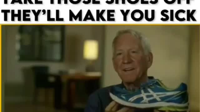Synthetic Rubber Shoes are no good for your health