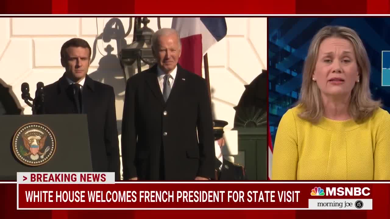 White House Welcomes Emmanuel Macron For State Visit