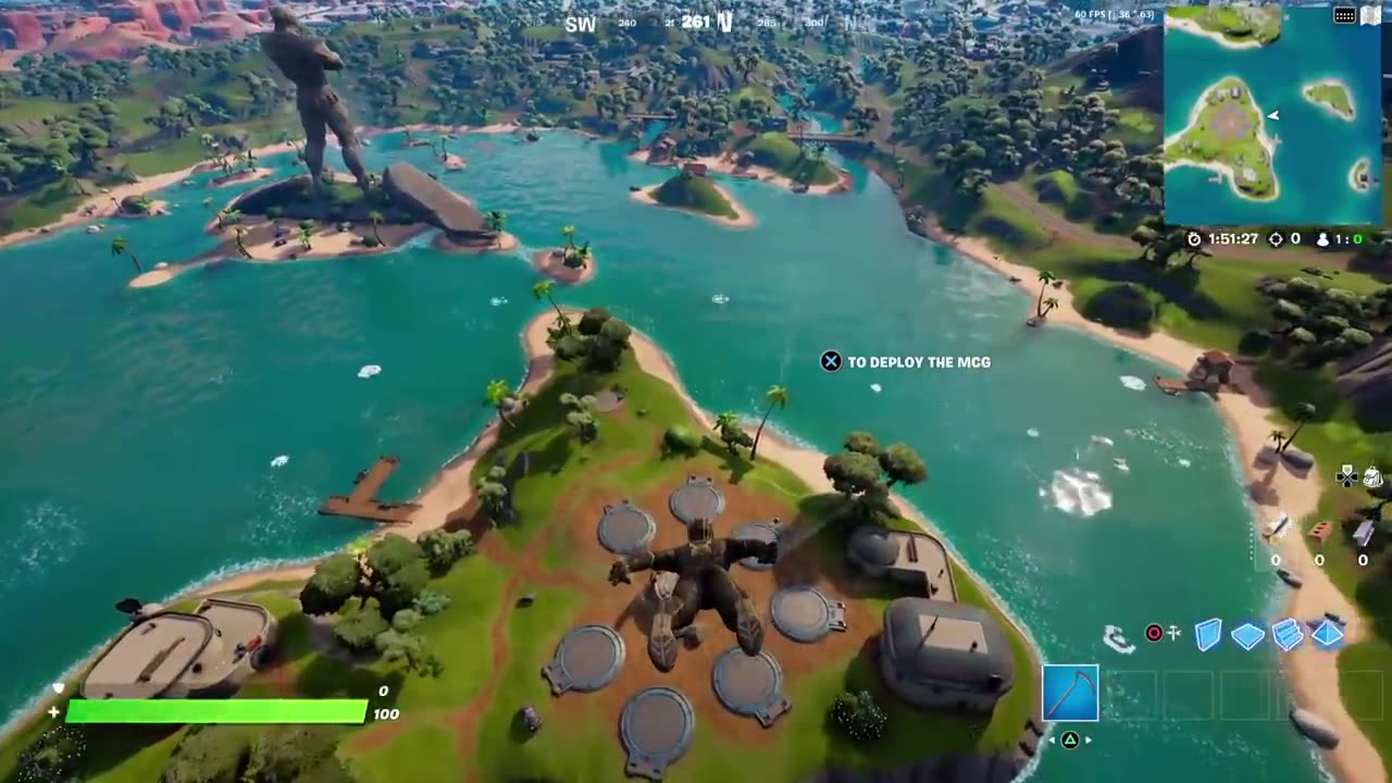 Fortnite Spiderman showcase