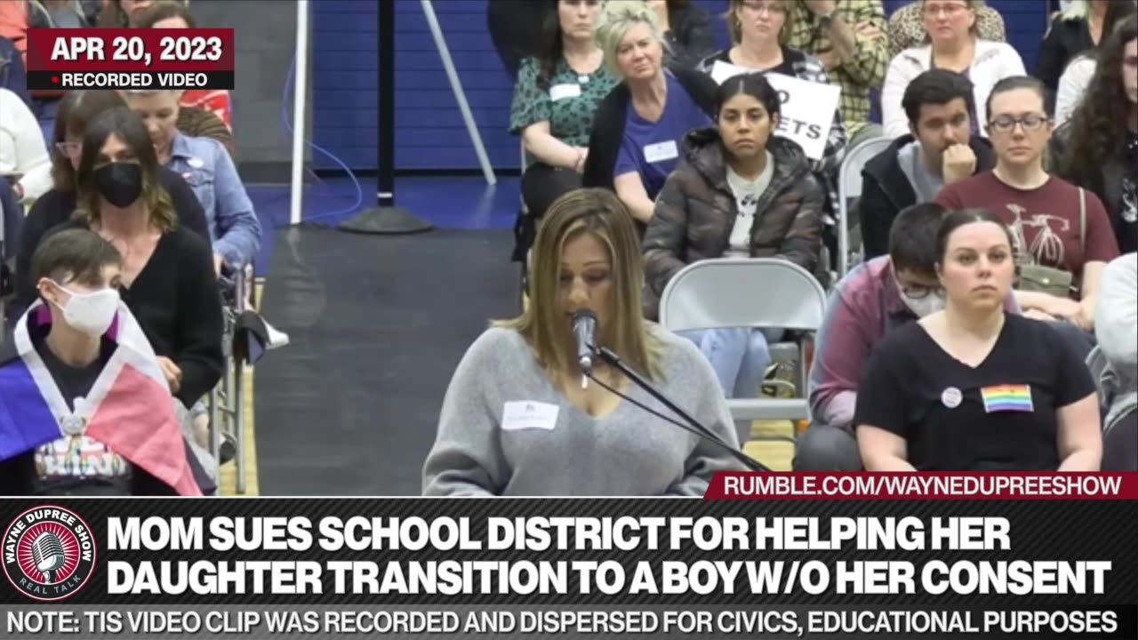 Mother Confronts School Board After Elementary School Secretly Transitioned Her Child