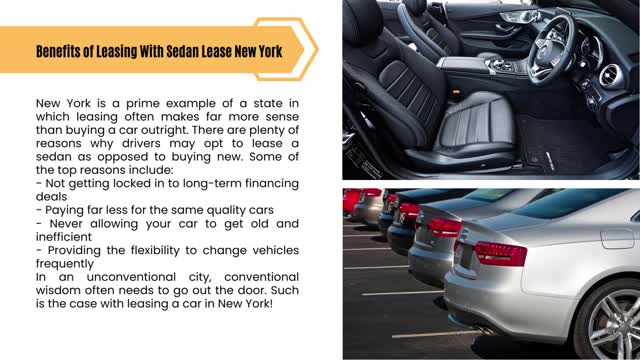 Sedan Lease