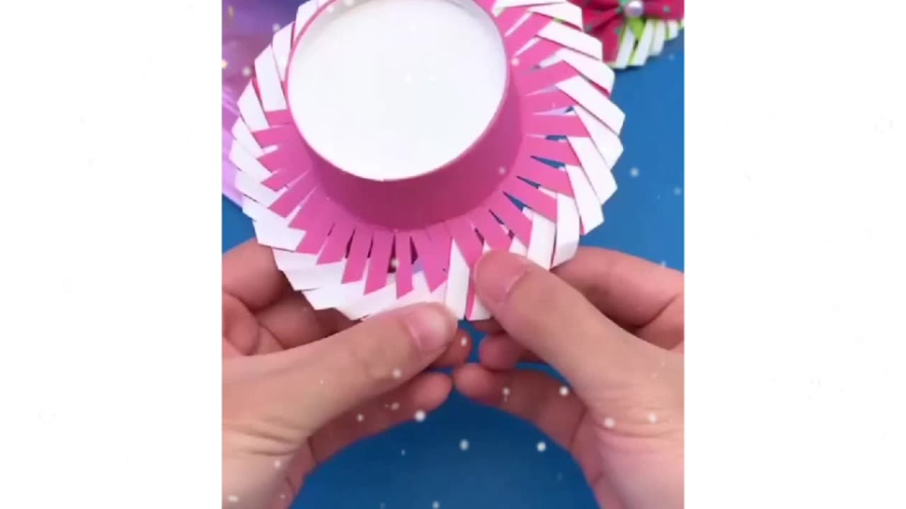 Beautiful cap making idea / Reuse idea's / Paper craft idea