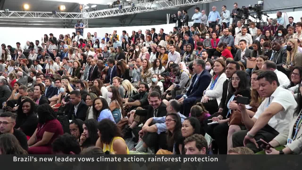 Brazil’s president-elect injects optimism into COP27