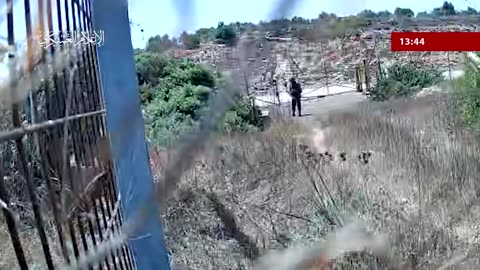 Zionist force fall into a triple ambush near the separation fence