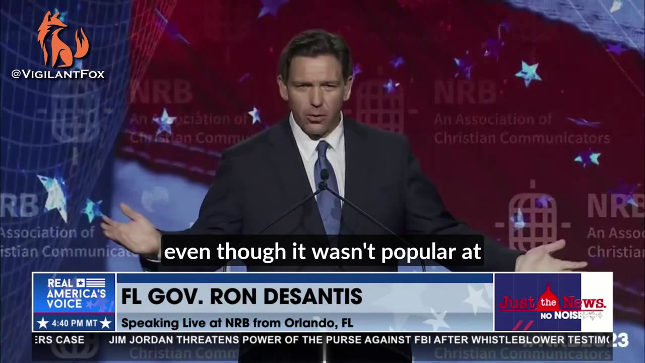 Gov. Ron DeSantis: “We Bucked People Like Dr. Fauci to Keep This State Free”