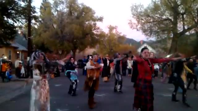 2015 Salida Colorado Halloween Zombie Dance Part 3