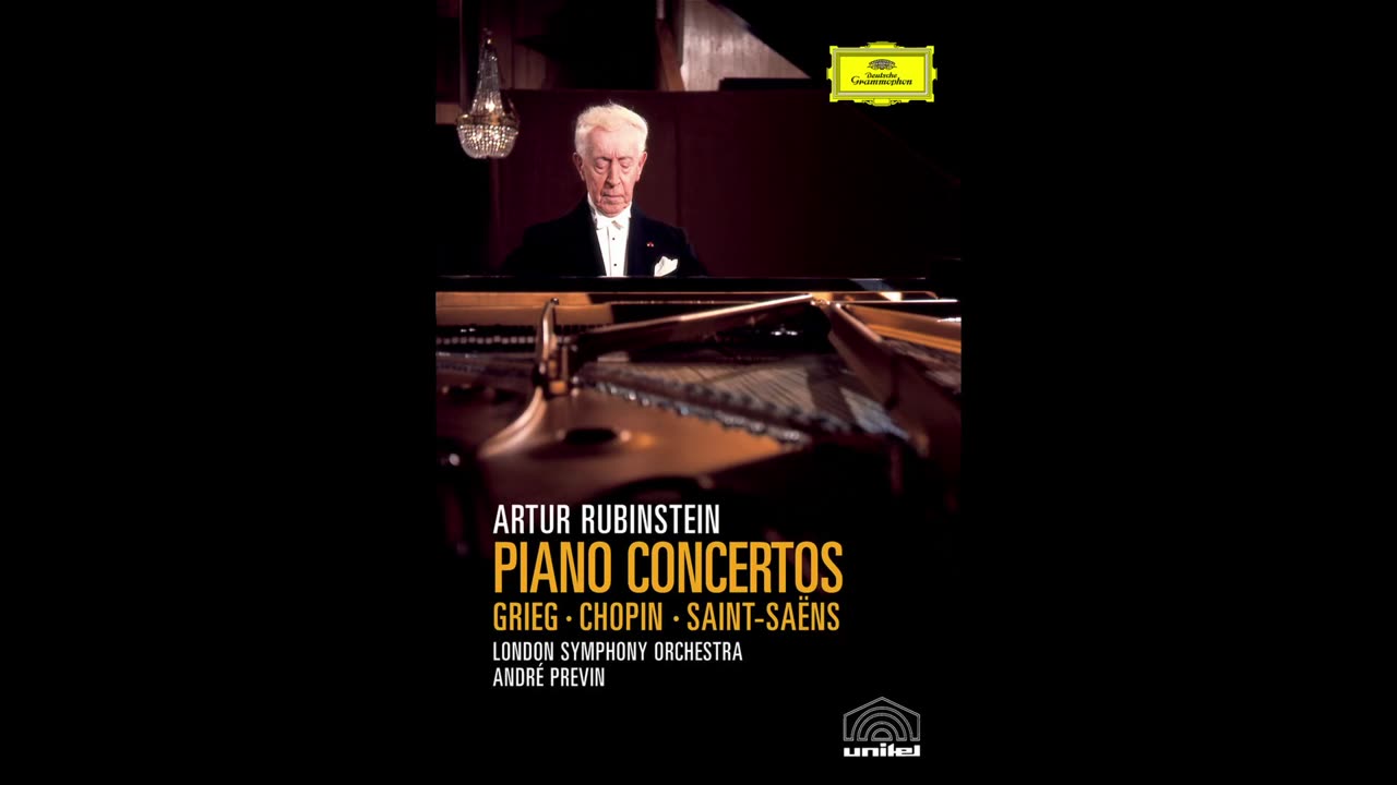 Grieg Piano Concerto in A minor, Op.16 - Artur Rubinstein, Andre Previn (1975)