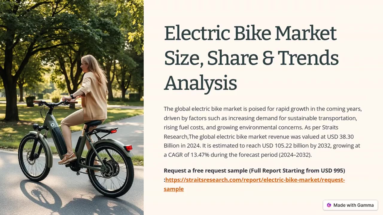 Electric Bike Market Size, Share & Trends Analysis Report